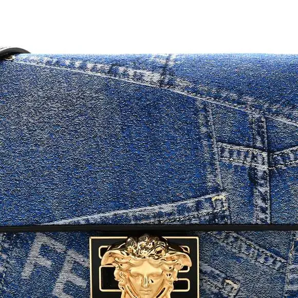 Fendi X Versace Denim Fendace Patchwork #243816F31B - Picture 7 of 9